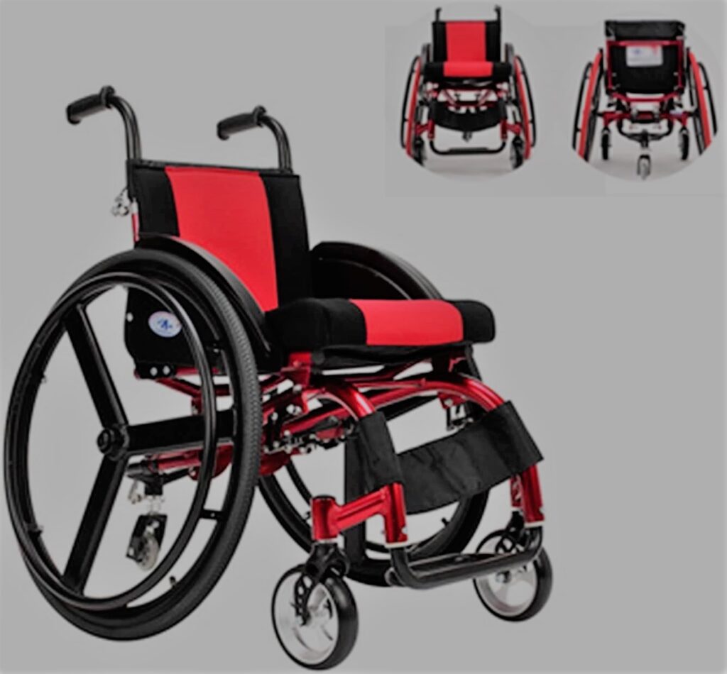 silla de ruedas para deporte