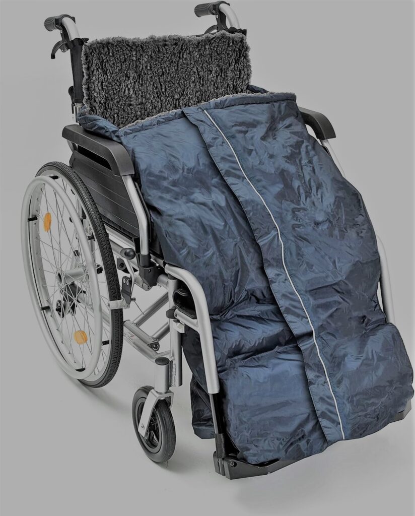 Manta impermeable para silla de ruedas